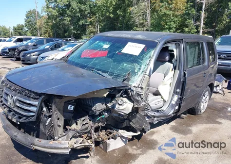 2015 Honda Pilot Ex from USA, damaged, VIN 5FNYF4H4XFB002252